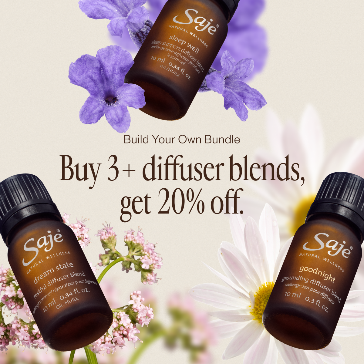 Slumber Party Diffuser Blend Trio