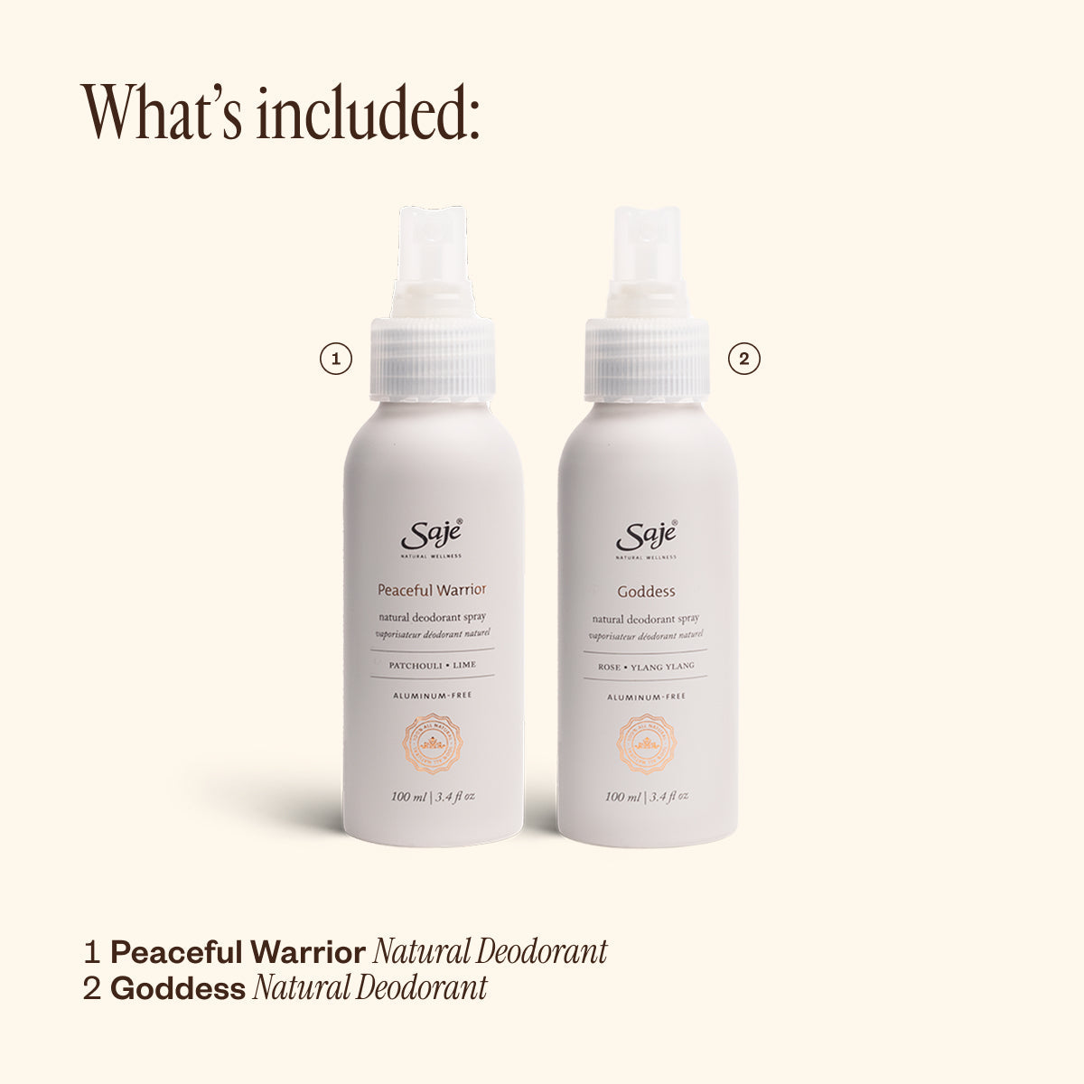 Natural Deodorant Duo